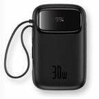 Baseus Powerbank 10000 mAh - 30W Gyorstöltő USB-C, Kijelzős