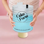 Állítható Kerek Sütemény Gyűrű Forma Visszahúzható Fondant Mousse Sütemény Gyűrű Akril Kör Torta Sütő Gyűrű Sütemény Eszközök Kerek Sütemény Forma Készlet