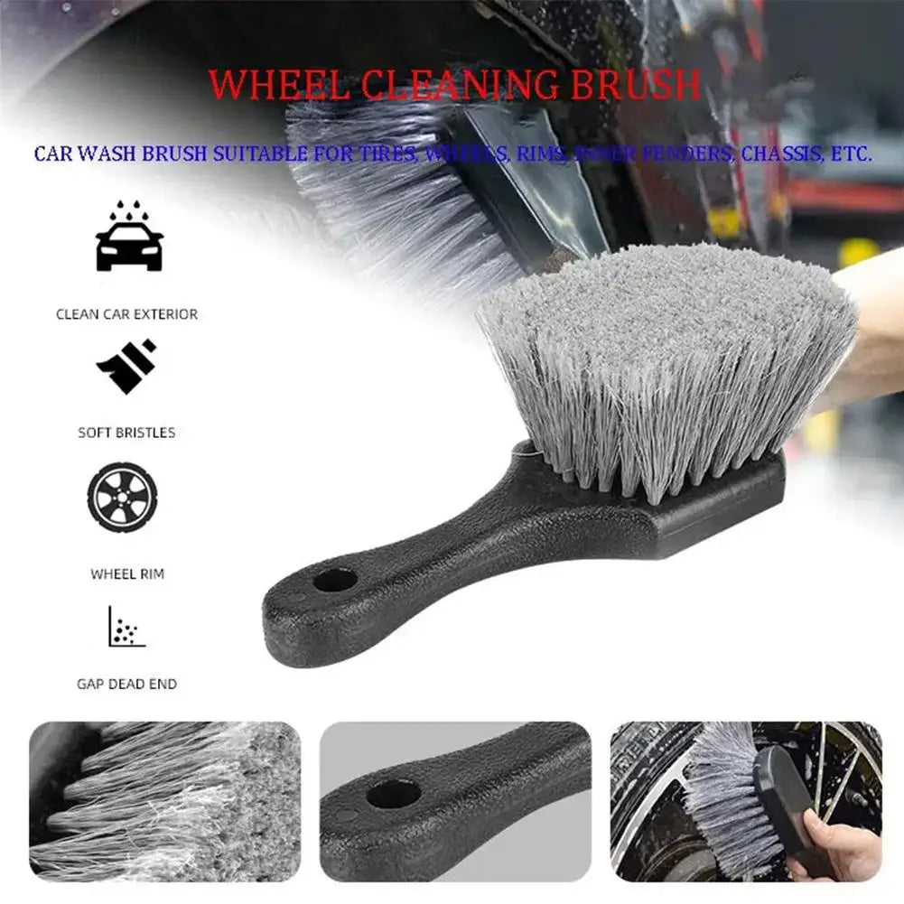 Car motorcycle tire wheel details cleaning brush General Motors foam foam auto body cleaning and maintenance accessories tools