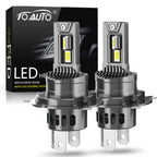 H4 LED erős autós fényszóró izzók 9003 HB2 – Magas és tompított fény, 30000LM, 12V, 6000K