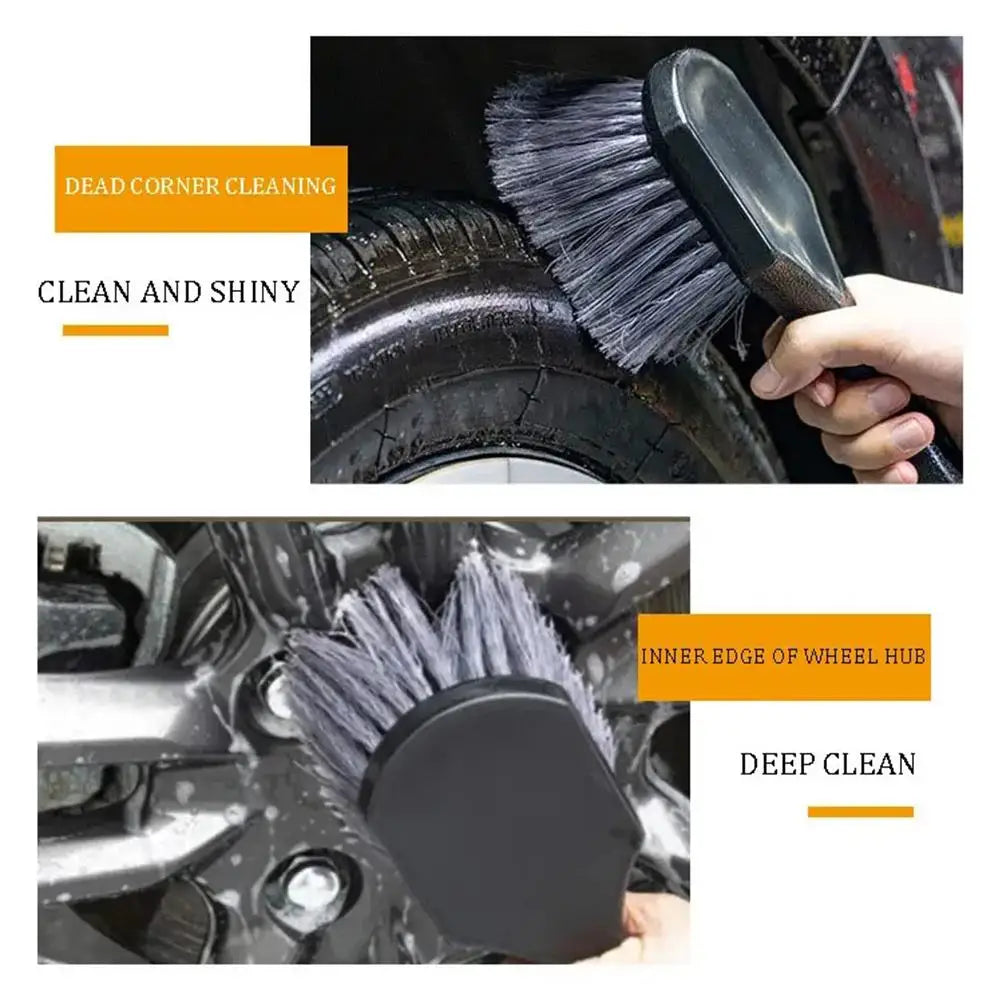 Car motorcycle tire wheel details cleaning brush General Motors foam foam auto body cleaning and maintenance accessories tools