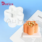Dorica szilikon forma – kör, szív, csillag, négyzet