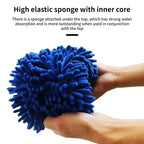 Car Cleaning Brush Cleaner Tools Microfiber Car Washer Sponge Cleaning Washing Towel Auto Gloves Car Washing Accessories