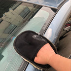 Mikroszálas Gyapjú Autómosó Kesztyű – Puha Tisztítókesztyű Autóhoz, Motorhoz, Fényezésbarát Ápolóeszköz